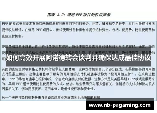 如何高效开展阿诺德转会谈判并确保达成最佳协议